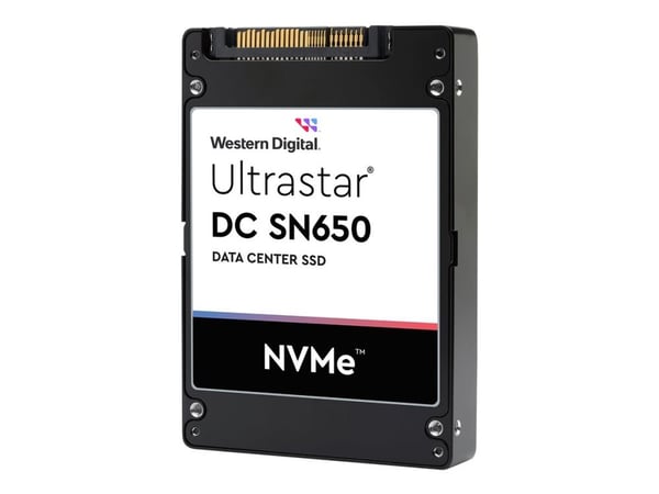 WD Ultrastar DC SN650 WUS5EA1A1ESP5E3 - SSD - 15.36 TB - intern - 2.5" - U.3 PCIe 4.0 (NVMe)