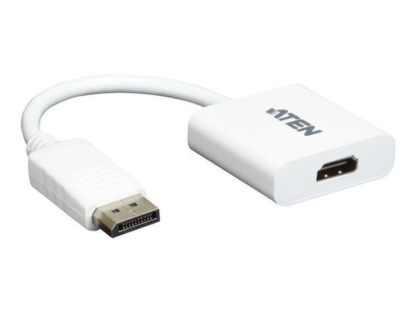ATEN VC985 - Video adapter - DisplayPort hann til HDMI hunn - hvit