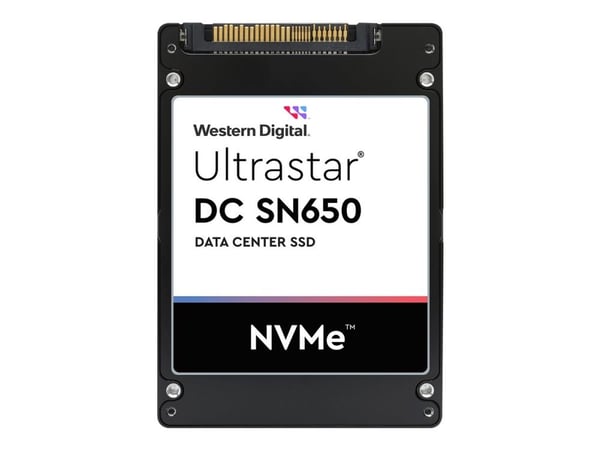 WD Ultrastar DC SN650 WUS5EA176ESP5E3 - SSD - 7.68 TB - intern - 2.5" - U.3 PCIe 4.0 (NVMe)