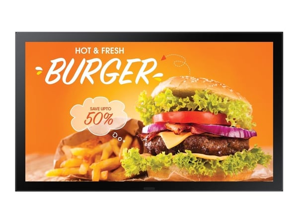 Samsung OH24B - 24" Diagonalklasse OHB Series LED-bakgrunnsbelyst LCD-skjerm - interaktiv digital skilting utendørs - Tizen OS - 1080p 1920 x 1080