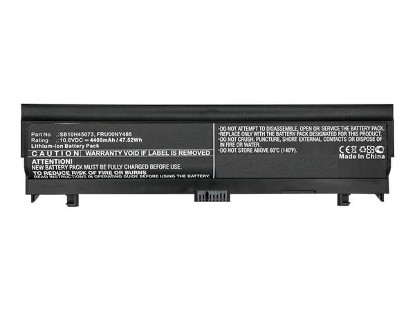 CoreParts - Batteri til bærbar PC (tilsvarer: Lenovo 00NY486, Lenovo 00NY488, Lenovo 00NY489, Lenovo FRU00NY486, Lenovo FRU00NY488, Lenovo FRU00NY4...
