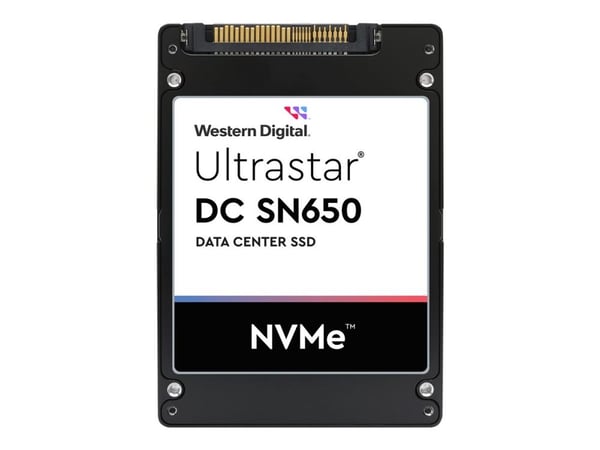 WD Ultrastar DC SN650 WUS5EA1A1ESP5E3 - SSD - 15.36 TB - intern - 2.5" - U.3 PCIe 4.0 (NVMe)