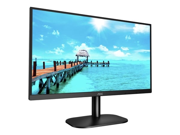 AOC 22B2H/EU - LED-skjerm - 22" (21.5" synlig) - 1920 x 1080 Full HD (1080p) @ 75 Hz - VA - 200 cd/m² - 3000:1 - 4 ms - HDMI, VGA - svart