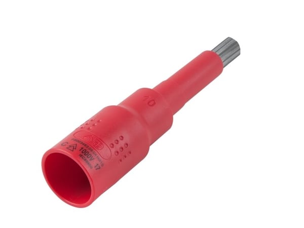 KS Tools 118.3893, Stikkontakt, 3/8", Metrisk, 1 hoder, M8, Kromvanadiumstål