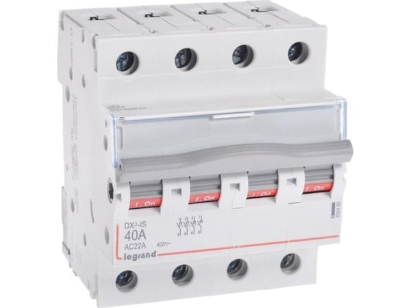 Legrand isolasjonsbryter FR 304 4P 40A - 406486