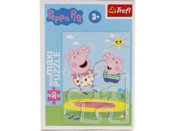 Trefl PUZZLE 20EL MINIMAXI TREFL 21125 BEZTROSKI DZIEN DZIEN