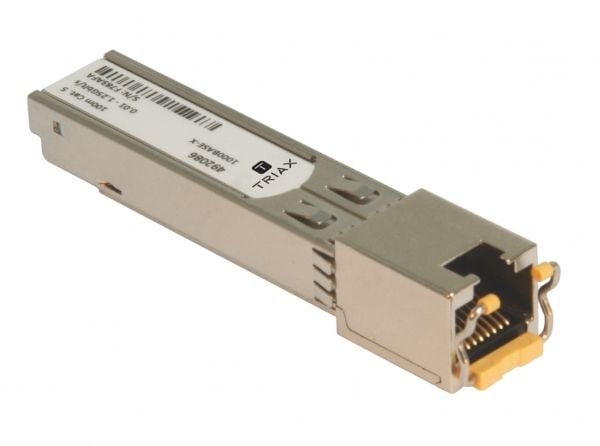 Triax TDX-SFP CAT IP, Kopper, 1,25 Mbit/s, SFP, 100 m, Gigabit Ethernet, 1000BASE
