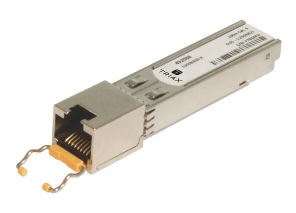Triax TDX-SFP CAT IP, Kopper, 1,25 Mbit/s, SFP, 100 m, Gigabit Ethernet, 1000BASE