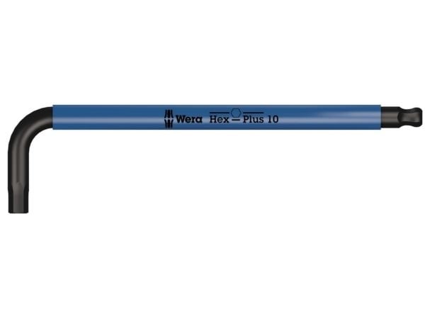 Wera 05022616001, L-formad skiftnyckel, metrisk, 10 mm, 22.4 cm, 4.2 cm, 232 g