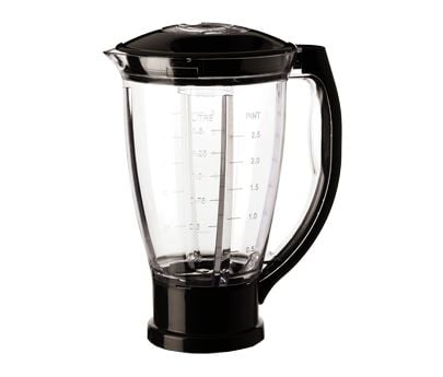 Moulinex XF634BB1, Blenderbolle, Svart, Gjennomsiktig, 1,5 l, QA40/QB40/QA50/QB50/QA60/QB60/QA70