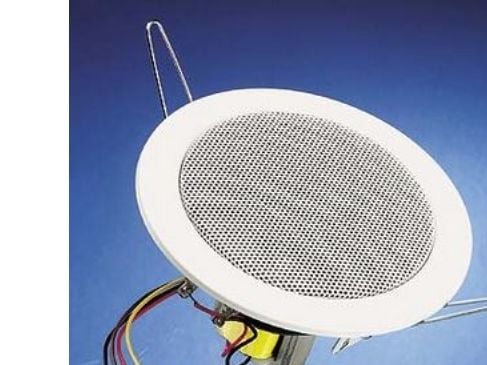 Visaton VS-DL10V, 1.0 kanaler, Koblet med ledninger (ikke trådløs), 6 W, 75 - 20000 Hz, Hvit