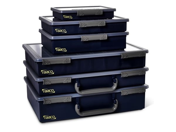 raaco Assorter 80 4x8-0, Blå, Polypropylen (PP), 338 mm, 261 mm, 78 mm, 522 g