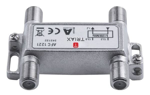 Triax AFC 1221, 75 O, 5 - 1218 MHz, Hopea, A, 1,4 dB, F-type