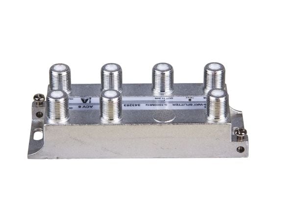 Triax ACV 6, Kaapelin jakaja, 75 O, 5 - 1000 MHz, Sinkki, Sinkki, Naaras