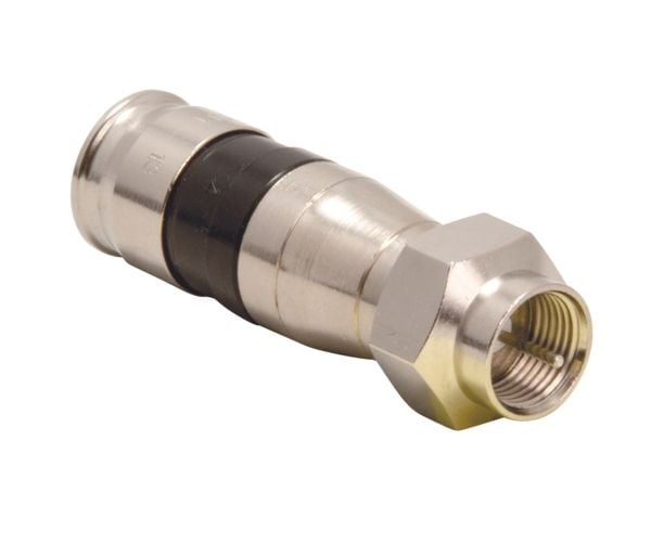 Triax EX 11, F-type, F, 5 - 3000 MHz, 75 O, Svart, Nickel, KOKA 7 OK / 7 MK
