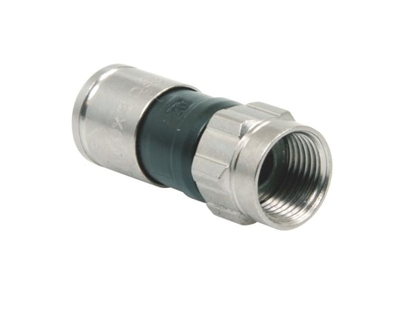 Triax EX 6-49 NT Plus, N-type, NT, F, 5 - 3000 MHz, 75 O, Svart, Nickel