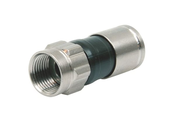 Triax EX 6-49 NT Plus, N-type, NT, F, 5 - 3000 MHz, 75 O, Svart, Nickel