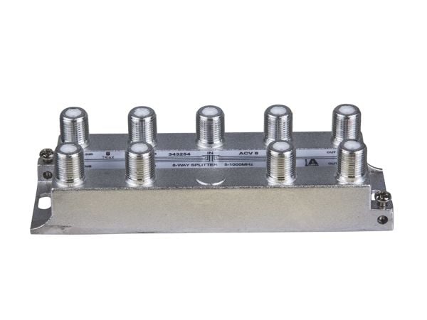 Triax ACV 8, Kaapelin jakaja, 75 O, 5 - 1000 MHz, Metallinen, Naaras, A
