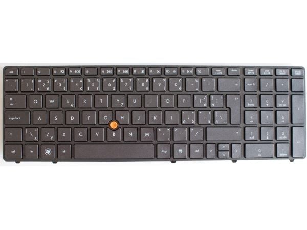 HP - Tastatur - Slovensk - for EliteBook 8560w Mobile Workstation