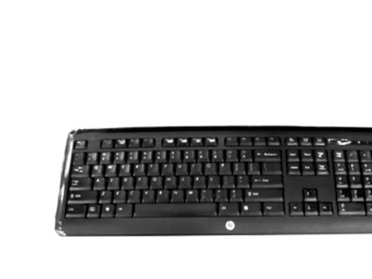 HP 665719-181, Täysikokoinen (100 %), Langaton, Langaton RF, musta