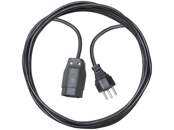 Brennenstuhl 1168442, 5 m, Hanstik/Hunstik, 230 V, 10 A, musta