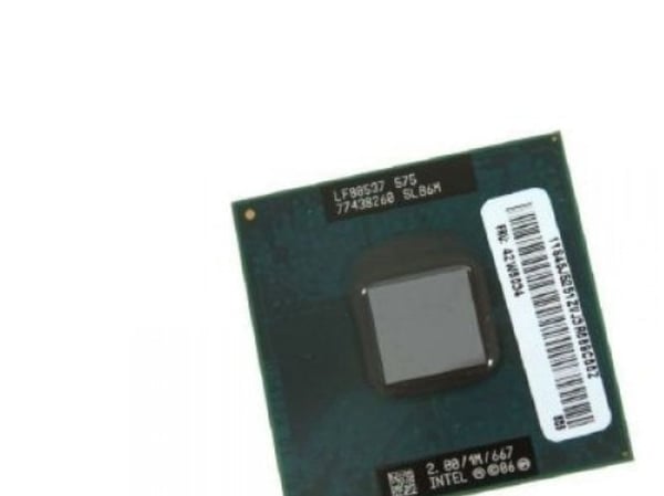 Intel Celeron 575 mobil - 2 GHz - 1 MB cache - for P/N: D9S06AV, E2P67AV, E8X45AV, F2G83AV, F2G84AV, F2G85AV, SG320UP, SH096UP, SH434UC