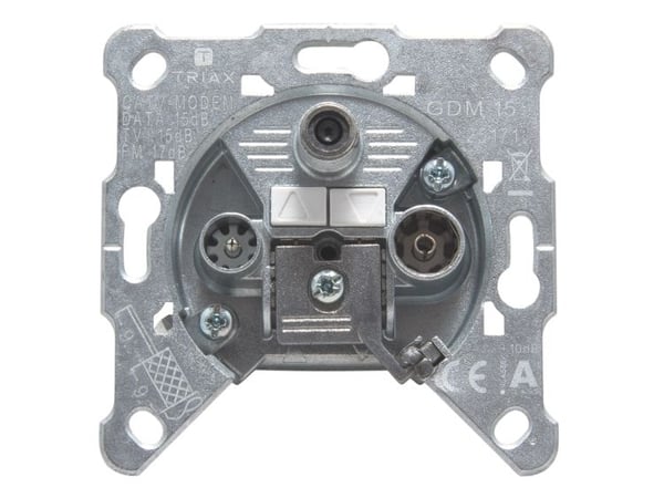 Triax GDM 15, Tyyppi F, Metallinen, 104 g, 70 mm, 40 mm, 70 mm