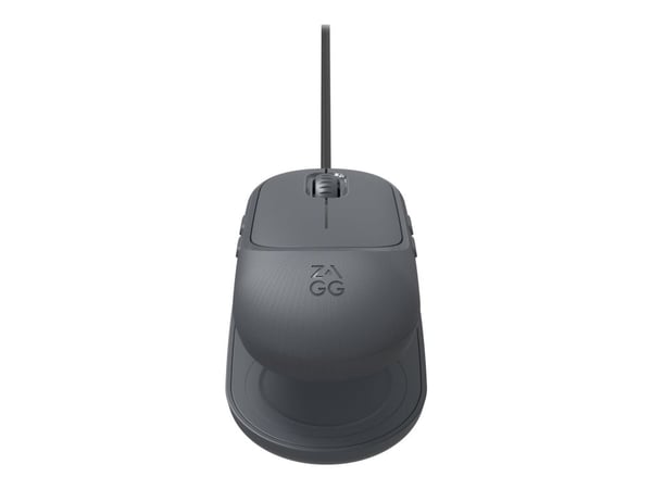ZAGG Pro Mouse, Oikeakätinen, Bluetooth, 1000 DPI, Puuhiili
