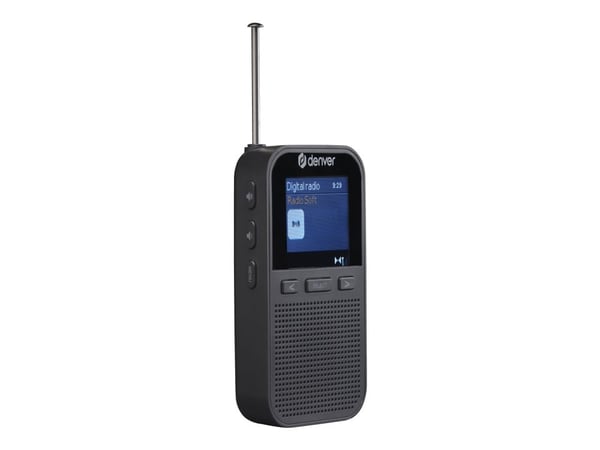 DENVER DAH-126 - Bærbar DAB-radio - 1 watt
