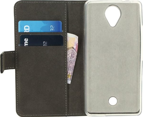 Mobilize MOB-22785, Lommebok-etui, Wiko, U Feel, 12,7 cm (5"), Sort