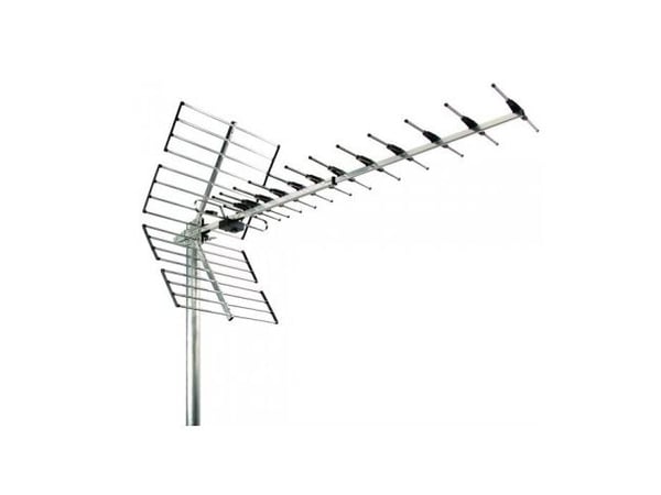 Wisi EZ45LTE, Ulkona, Musta, Ruostumaton teräs, Mono, 470 - 790 MHz, 15 dB, DVB-T,TNT