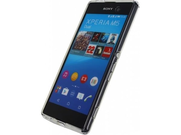 Mobilize Gelly Case, Suojus, Sony, Xperia M5, Läpinäkyvä
