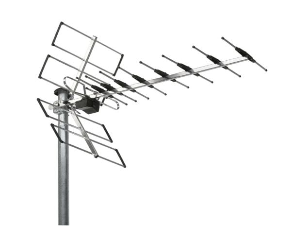 Wisi EB457LTE, ulkokäyttöön, alumiini, 470 - 698 Mhz, 13 dBi, 13 dB, 48 kanavaa