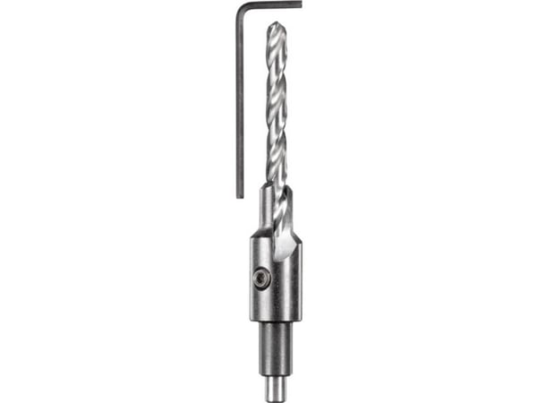 kwb 512604, Drill, Spiralborekrone, 4,5 mm, Hardboard, Løvtre, Plast, Mykt tre, Tre, Høy-Hastighets Stål (HHS), Sølv