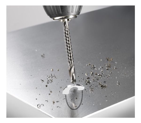 kwb 49493900, V-sporkutter, Metall, Plast, 6 mm, CE