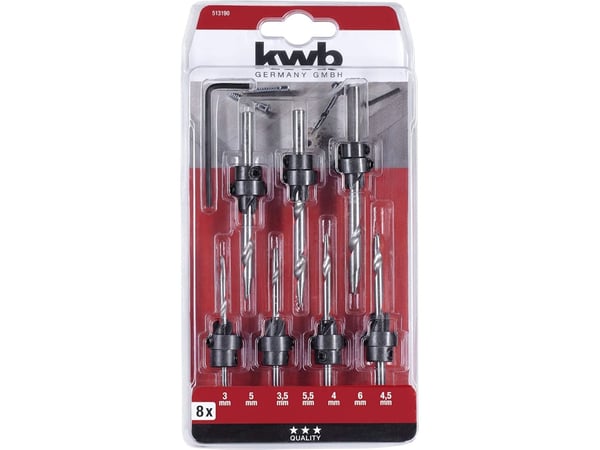 kwb ?513190, Drill, Herdet stål, B081HSW9KT, 210 g, 11 mm, 205 mm