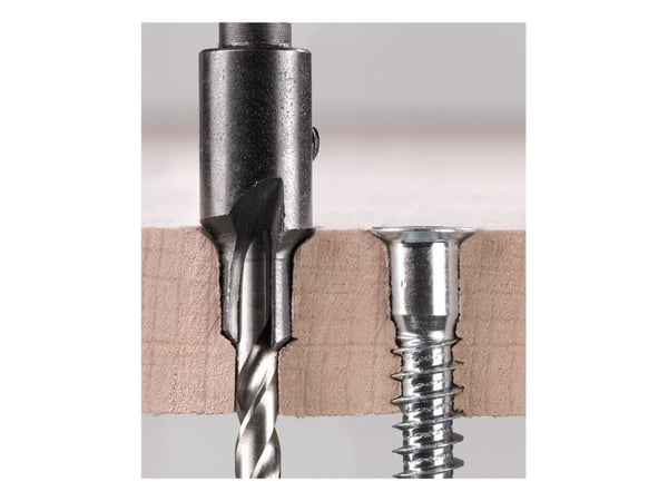 kwb 512604, Drill, Spiralborekrone, 4,5 mm, Hardboard, Løvtre, Plast, Mykt tre, Tre, Høy-Hastighets Stål (HHS), Sølv