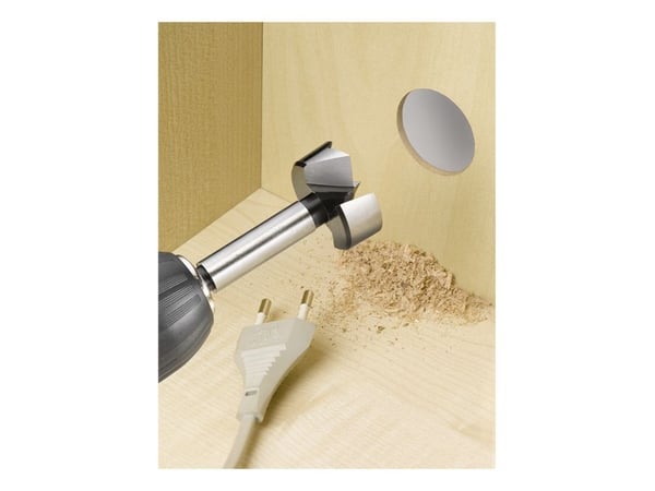 kwb 706022, Bor, 2,2 cm, Hardtre, Mykt tre, 8 mm, Svart, Rustfritt stål, -, 1