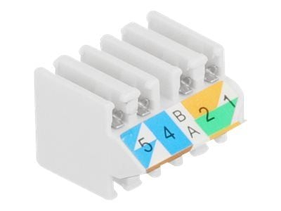 Delock - Nettverkkontakt - RJ-45 (hann) - UTP - CAT 6
