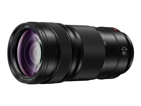 Panasonic Lumix S PRO S-R70200 - Telefoto zoom objektiv - 70 mm - 200 mm - f/4.0 O.I.S. - L-montering - for Lumix DC-S1M, DC-S5, DC-S5K, S1, S1H, S...