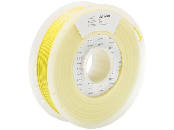 UltiMaker 227340 filament PETG kjemisk bestandig, varmebestandig 2,85 mm 750 g gul 1 stk