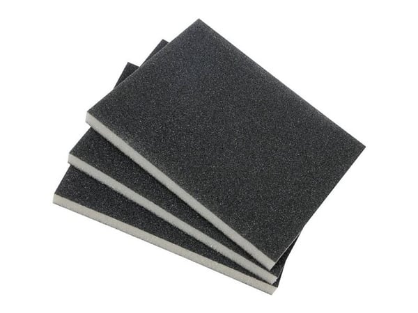 kwb 089020, Slipesvamp, Middels finkornet, Silisiumkarbid, Skum, Etterbehandling, Metall, Tre
