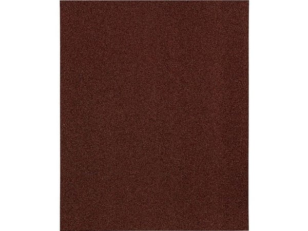 kwb 810415, Slipeark, P150, Aluminiumoksid, Removing varnish, Removing filler, Malingsfjerning, Fjerner rust, Metall, Tre, Bordeaux