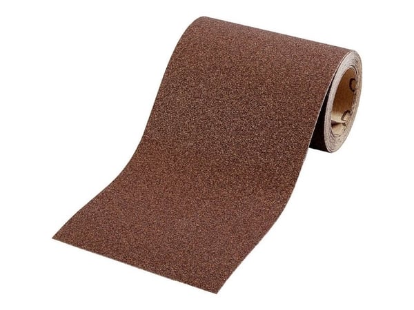 kwb 817824, Slipepapir (rull), P240, Aluminiumoksid, Metall, Plast, Tre, Brun, 115 mm