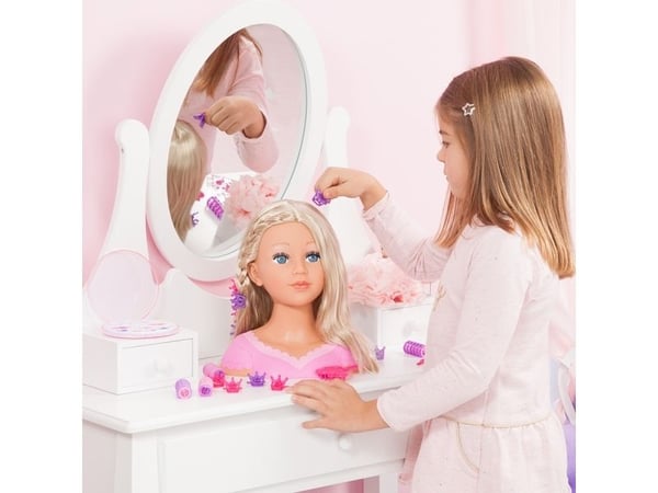 Bayer Charlene Super Model, Honkoppling, Flicka, 270 mm, Beige, Rosa, Vit
