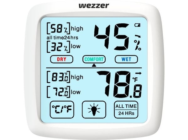 Værstasjon Levenhuk termohygrometer Levenhuk Wezzer Teo TH30