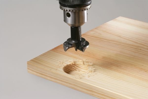 kwb 705510, Drill, 2,6 cm, Løvtre, Mykt tre, 8 mm, Sort, -, 1