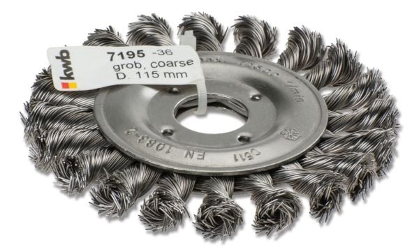 kwb 719536, Stålbørste, 2,2 cm, 11,5 cm, 0,5 mm, Metall, Stein, Metall