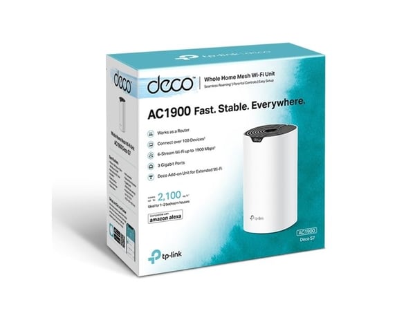 Reititin TP-Link Sistema wifi deco s7(1-pak) ac1900