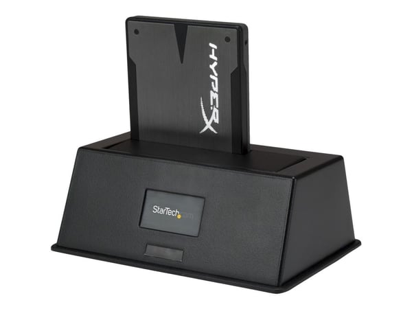 Startech USB 3.0 SATA III Docking Station SSD / HDD with UASP - External Hot-Swap Dock w/ support for 2.5"/3.5" drives (SDOCKU33BV) - Diskkontrolle...